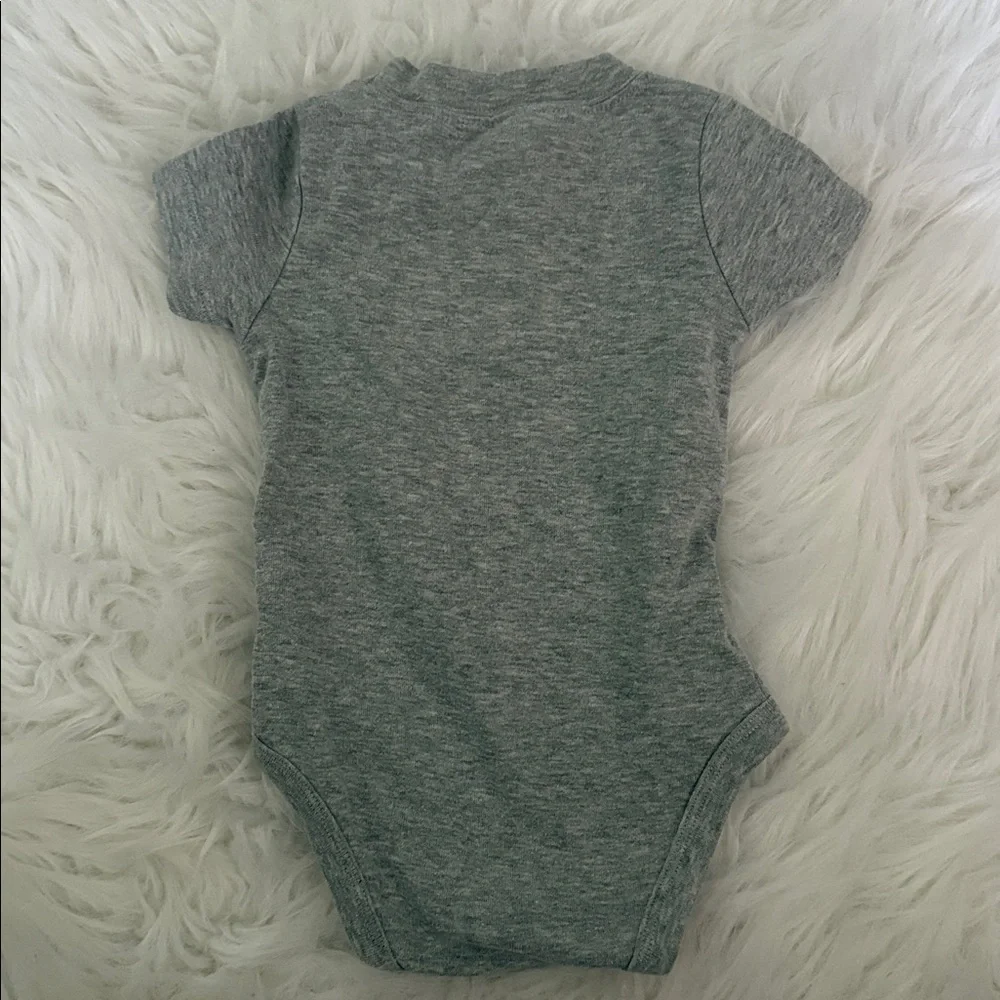 Carter's Gray Backseat Driver Bodysuit